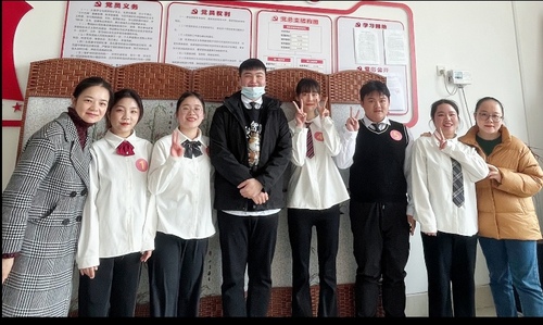 合影